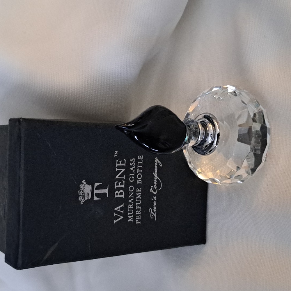 Murano glass purfume bottle